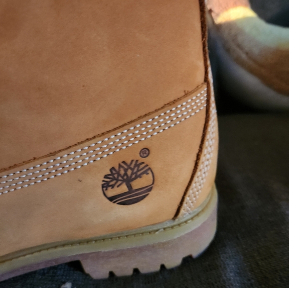 Mens/Hommes 6in Wheat Nubuck Timberland Boots Size 10.5 (Price is firm) - Picture 5 of 9